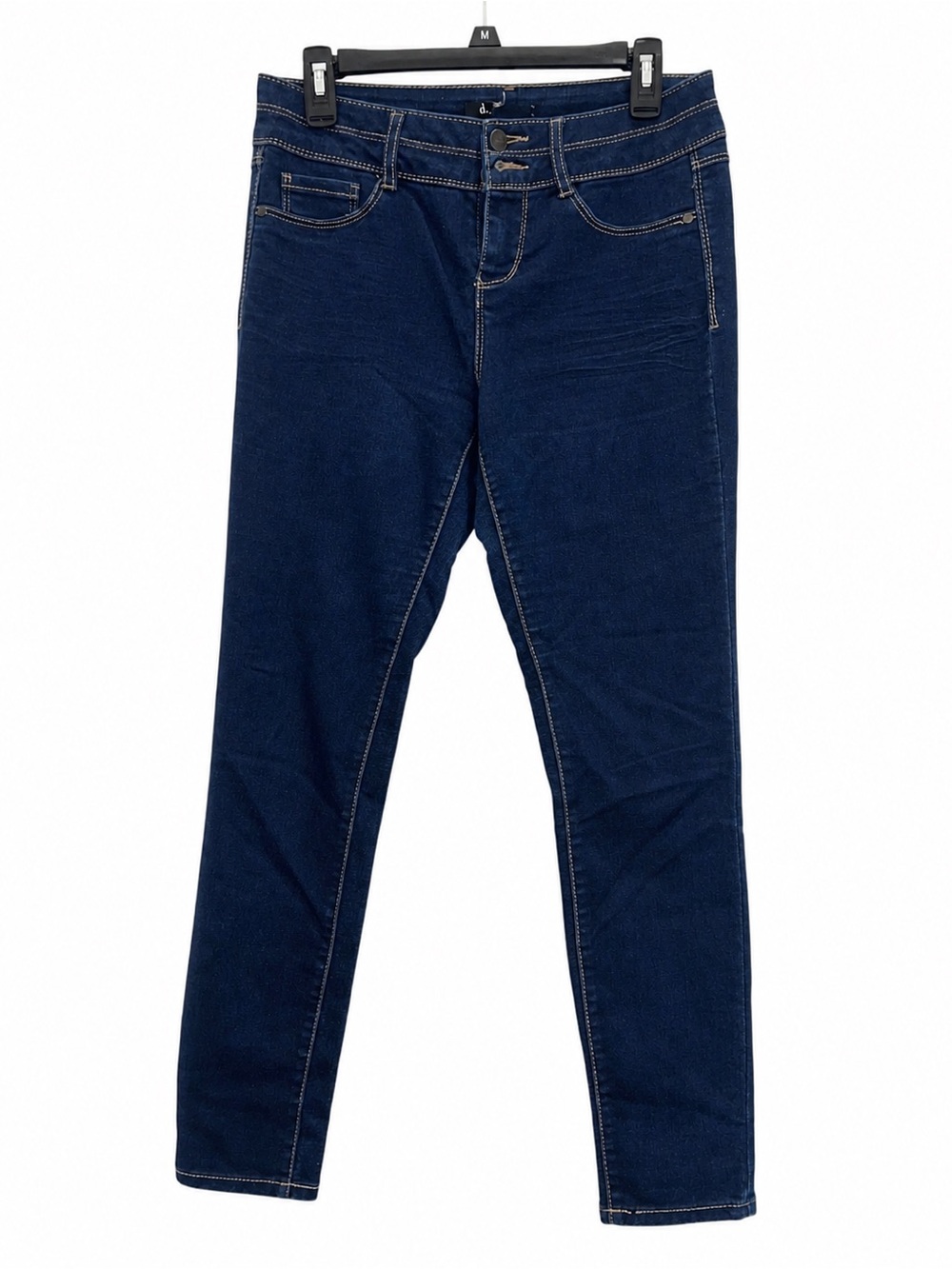 Women's Dark Blue Stretch Skinny Jeans